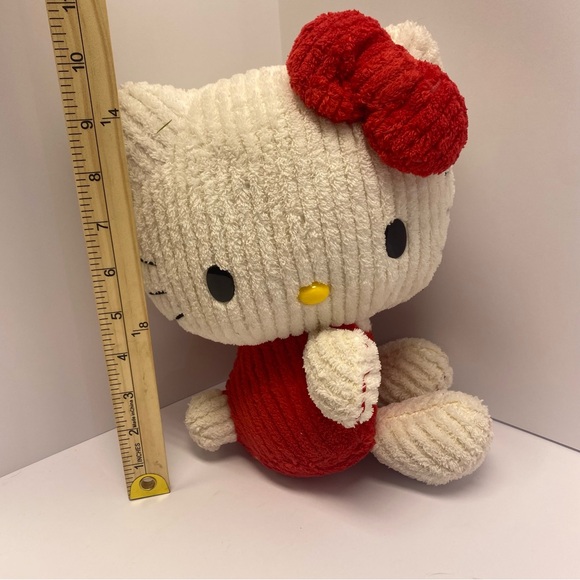 Sanrio Hello Kitty Plush With Red Bow And Button‎ Nose - Picture 9 of 10